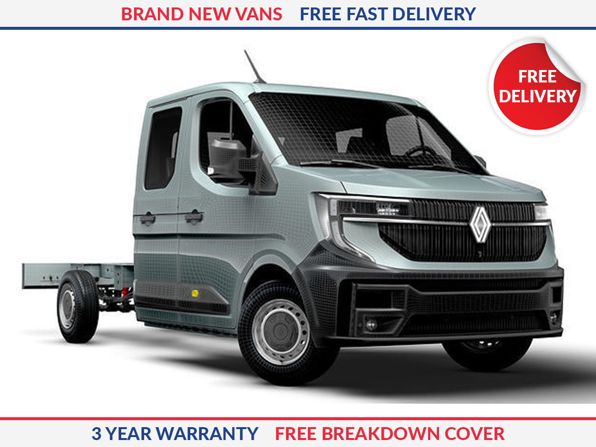 Renault Master LL35 ENERGY Blue dCi 145 Start Double Cab Dropside